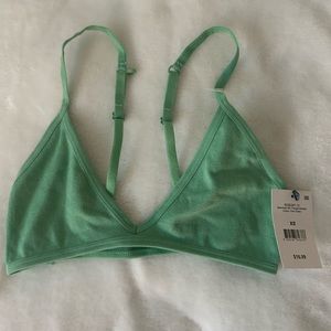 Green Bralette WITH TAGS!